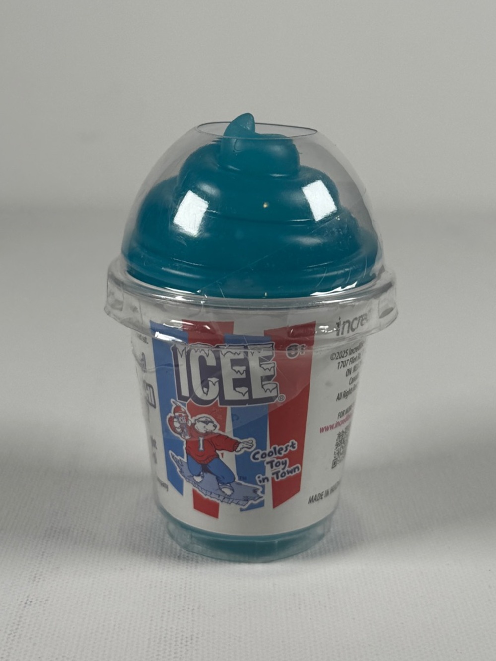 NEW! - Scented ICEE Squishi Super Squishy Toy - Blue - Like Needoh